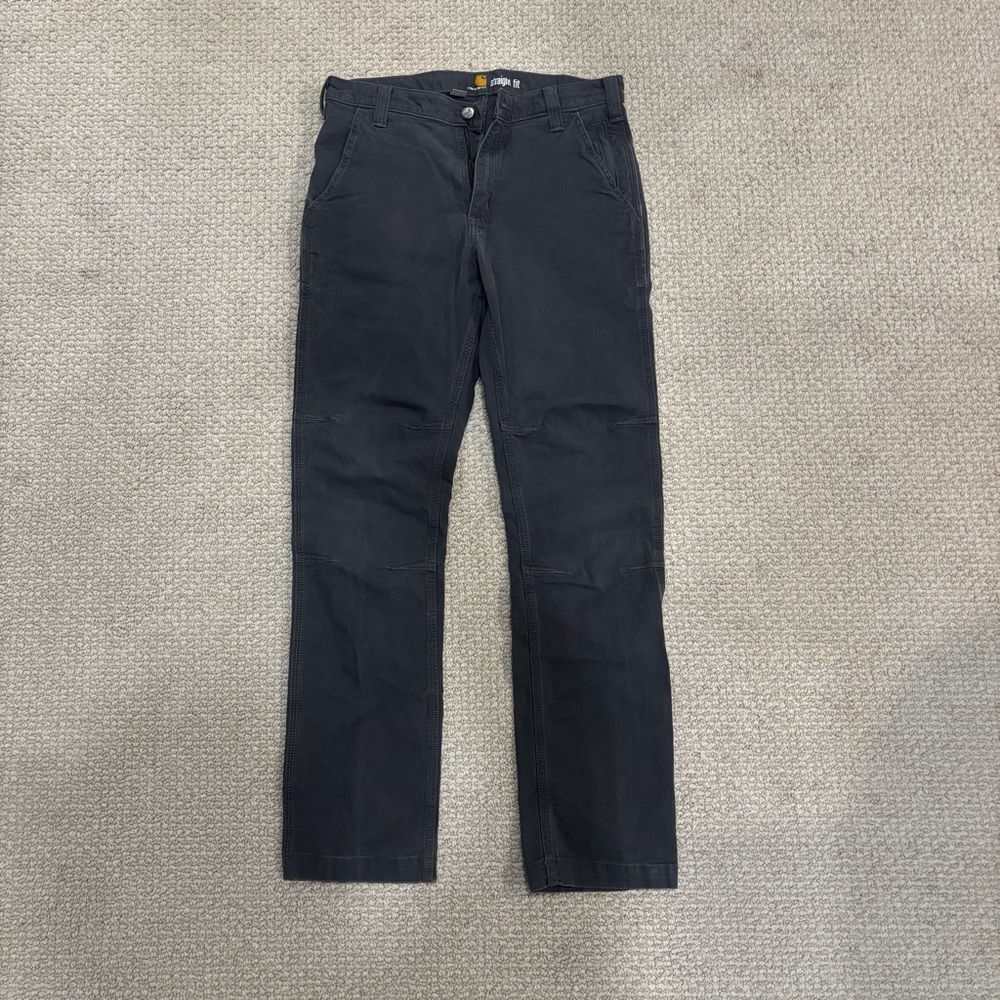 Carhartt Navy Straight Fit Pants • 31x32